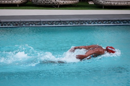 Maria swimming butterfly
