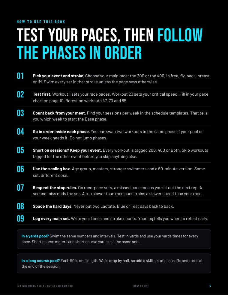 Page 5: how to use this book