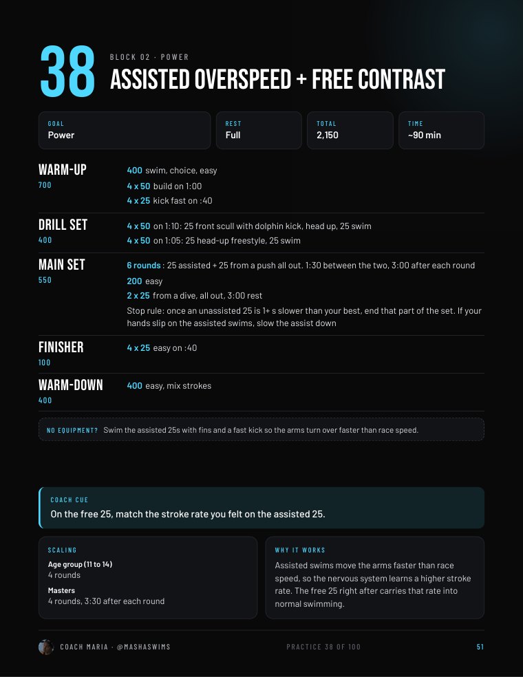 Page 51: practice 38, assisted overspeed and free contrast